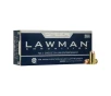 Speer Lawman Clean-Fire 40 S&amp;W 180gr Total Metal Jacket Round Nose Centerfire Handgun Ammo - 50 Rounds