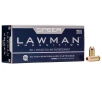 Speer Lawman Training 40 S&amp;W 180gr TMJ Handgun Ammo - 50 Rounds