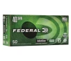 Federal Law Enforcement 40 S&amp;W 125gr LFF Handgun Ammo - 50 Rounds