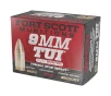 Fort Scott Munitions Sub-Munition TUI 9mm Luger 125gr SCS Centerfire Handgun Ammo - 20 Rounds