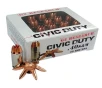 G2 Research Civic Duty 40 S&amp;W 122Gr CEP Handgun Ammo - 20 Rounds