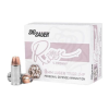Sig Sauer Rose V-Crown 9mm Luger 115gr JHP Centerfire Handgun Ammo - 20 Rounds
