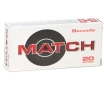 Hornady Match 223 Ammo 75 Grain Hollow Point Boat Tail - 8026