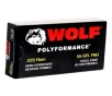 Wolf Polyformance 223 Ammo 55 Grain Full Metal Jacket Steel Case - 22355FMJX