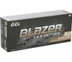 CCI Blazer Brass 9mm Luger Ammunition 124 Grain Full Metal Jacket - 5201