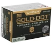Speer Gold Dot Short Barrel 45 ACP AUTO Ammunition 230 Grain Jacketed Hollow Point - 23975GD