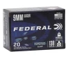 Federal Syntech Defense 9mm Ammo 138 Grain Segmented Hollow Point - S9SJT1
