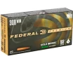 Federal Gold Medal .308 Winchester Ammunition 168 Grain Sierra MatchKing Hollow Point - GM308M500