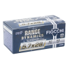 Fiocchi Range Dynamics 5.7x28mm Ammunition 62 Grain Full Metal Jacket - 57SUB62