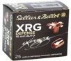 Sellier &amp;amp; Bellot XRG Defense 10mm Ammunition 130 Grain Solid Copper Hollow Point V312482
