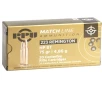 Prvi Partizan Match 223 Remington Ammunition 75 Grain Hollow Point Boat Tail - PPM2232