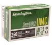 Remington UMC 9mm Ammo 115 Grain Full Metal Jacket Mega Pack 250 Rounds - L9MM3A