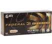 Federal Gold Medal 45 ACP Auto Ammo 185 Grain Full Metal Jacket Semi-Wadcutter - GM45B