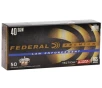 Federal Law Enforcement 40 S&amp;amp;W Ammo 165 Grain Hydra-Shok Jacketed Hollow Point