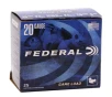 Federal Game Load 20 Gauge Ammo 2 3/4&amp;quot; 7/8oz #8 Shot Target 250 Rounds