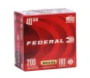 Federal Champion Training 40 S&amp;amp;W Ammunition 180 Grain Full Metal Jacket - WM52232
