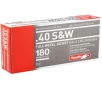 Aguila 40 S&amp;amp;W Ammo 180 Grain Full Metal Jacket Flat Nose - 1E402110