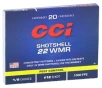 CCI Shotshell 22 WMR Ammunition 52 Grain #12 Shot - 0025